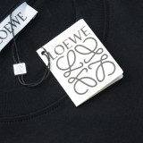 新作 ロエベ 激安偽物 ペンギン刺繍カジュアルラウンドネック半袖Tシャツ