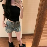 超奇跡の入荷☆ クロムハーツ 激安偽物 Chrome Hearts デニムパンツ