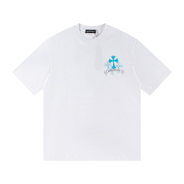 入手困難 クロムハーツ 偽物通販 2024新型クロハート半袖Tシャツ