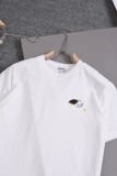 新作 ロエベ 偽物通販 雄鶏ロゴ刺繍オールインワン半袖Tシャツ