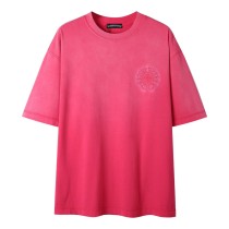 使い勝手良し クロムハーツ 激安偽物 2024新型同系色の馬蹄型半袖Tシャツ