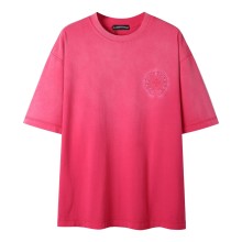 使い勝手良し クロムハーツ 激安偽物 2024新型同系色の馬蹄型半袖Tシャツ
