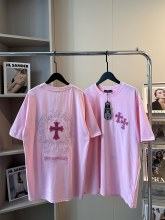 超奇跡の入荷☆ クロムハーツ 激安偽物 ブルーグレーのミラージュプリントTシャツ