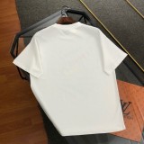 ★超人気 ロエベ 偽物通販 2024新作胸元プリントロゴ半袖Tシャツ