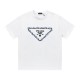 稀少 プラダ 激安偽物 ジャカードニットクルーネックTシャツ半袖