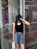 一目惚れ♪ プラダ 激安偽物 ドリル入りデニムパンツツ