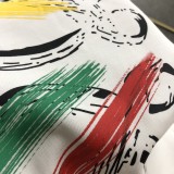 ★超人気 ロエベ 偽物通販 2024新作胸元プリントロゴ半袖Tシャツ