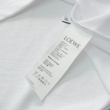 超話題! ロエベ 激安偽物 フェイクポケットバイカラー刺繍ロゴカジュアル丸首半袖Tシャツ
