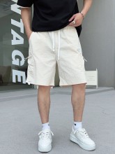 追跡付 プラダ 激安偽物 2024夏の最新メタル三角ロゴチェックポケットデザインカジュアルパンツ