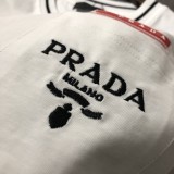 【限定】プラダ コピー 2024新作ロゴ刺繍半袖Tシャツ