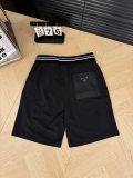 ★超人気 プラダ 激安偽物トップエディション夏のシンプルバックポケット三角ロゴペアルックショーツ2色