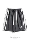 超奇跡の入荷☆ アディダス 激安通販 のファッションブランド衝突カラー綴りカジュアルスポーツパンツ5分パンツ5色