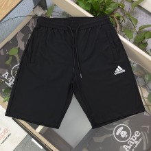 超話題! アディダス 偽物通販 立体シリカゲルロゴプリントカジュアルカップル氷糸速乾五分半ズボン