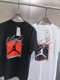 新作 ナイキ コピー 2024夏アメリカンレトロロゴアルファベットプリントスポーツカジュアルTシャツ2色