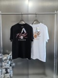 追跡付 ナイキ 激安通販 2024夏アメリカンレトロロゴアルファベットプリントスポーツカジュアルTシャツ2色