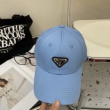 高品質 プラダ 偽物通販 デニム逆三角野球帽