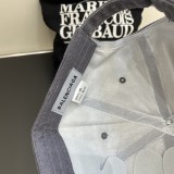 追跡付 バレンシアガ コピー 2024春先の新作水洗刺繍野球帽