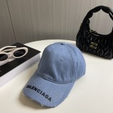 累積売上総額第１位！バレンシアガ 激安偽物 水洗いして古いデニムの野球帽