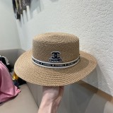 累積売上総額第１位！ シャネル n級品 フラットトップ麦わら帽子