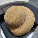 使い勝手良し シャネル スーパーコピー 2024春先の新作芝編みサンバイザー鉢帽