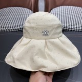 日本未入荷 シャネル n級品 2024夏モデル大庇空天井日よけ漁師帽