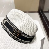 超奇跡の入荷☆ ディオール スーパーコピー 2024の新作草編みサンバイザー麦鉢帽子