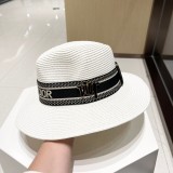 超奇跡の入荷☆ ディオール スーパーコピー 2024の新作草編みサンバイザー麦鉢帽子