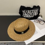 日本未入荷 シャネル n級品 2024春夏新作リゾートペーパー弁草バーナーハットサンバイザー