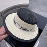 【限定】ディオール スーパーコピー 2024SS新草編み日よけ麦わら鉢帽