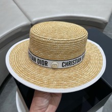 累積売上総額第１位！ディオール n級品 2024春夏新作フラットトップハット