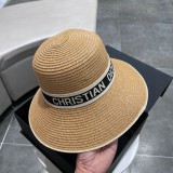高品質 ディオール コピーおすすめ 2024SS新草編み日よけ麦わら鉢帽