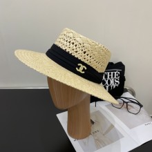 【限定】シャネル スーパーコピー 2024春夏新作リゾートペーパー弁草バーナーハットサンバイザー