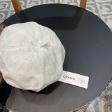 追跡付 シャネル コピーおすすめ chanel重工ラインストーンベレー帽子