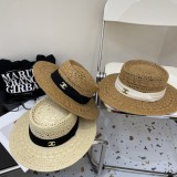 日本未入荷 シャネル n級品 2024春夏新作リゾートペーパー弁草バーナーハットサンバイザー