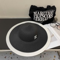 超奇跡の入荷☆ シャネル 激安通販 2024新芝編みサンバイザーつば付き麦わら帽子ビーチスタイル
