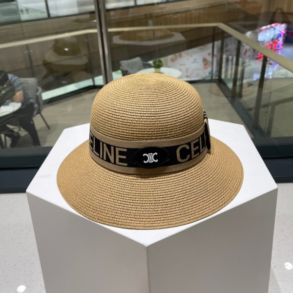 日本未入荷 セリーヌ 激安通販 の新作麦わら帽子は