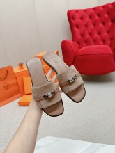 日本未入荷 エルメス スーパーコピー 2024春先の新しいパッチワークの新しサンダル