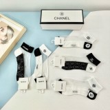 大人気 シャネル スーパーコピー の新しいショート丈アイスソックスアイスシルクに綿