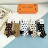 【限定】ルイヴィトン n級品 爆款女性用ショートソックス高バージョン