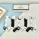 大人気 シャネル スーパーコピー の新しいショート丈アイスソックスアイスシルクに綿