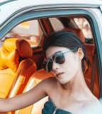 一目惚れ♪ グッチ 偽物通販 男性モデルのきらびやかなパイロット偏光サングラス3色