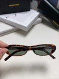 【限定】バレンシアガ スーパーコピー レトロな小枠楕円サングラス