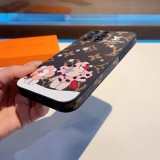 日本未入荷 ルイヴィトン コピーおすすめ LV携帯ケースクリスマスシリーズ縁取り皮質精孔携帯ケース
