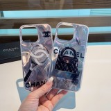 高品質 シャネル コピー 携帯水波紋貝殻紋IMD全エンベロープケース