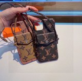 追跡付 ルイヴィトン 激安通販 LV老花斜め掛けカードケース携帯ケース