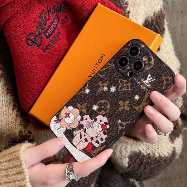 日本未入荷 ルイヴィトン コピーおすすめ LV携帯ケースクリスマスシリーズ縁取り皮質精孔携帯ケース