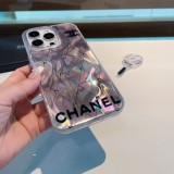 高品質 シャネル コピー 携帯水波紋貝殻紋IMD全エンベロープケース