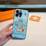 大人気 ルイヴィトン コピー LV携帯ケース精孔縁取り革製携帯ケース