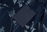 累積売上総額第１位！ルイヴィトン n級品 LV麦の穂の葉がプリントされたジーンズ