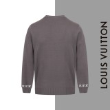 稀少 ルイヴィトン n級品 LVアルファベットロゴニットクルーネックセーター